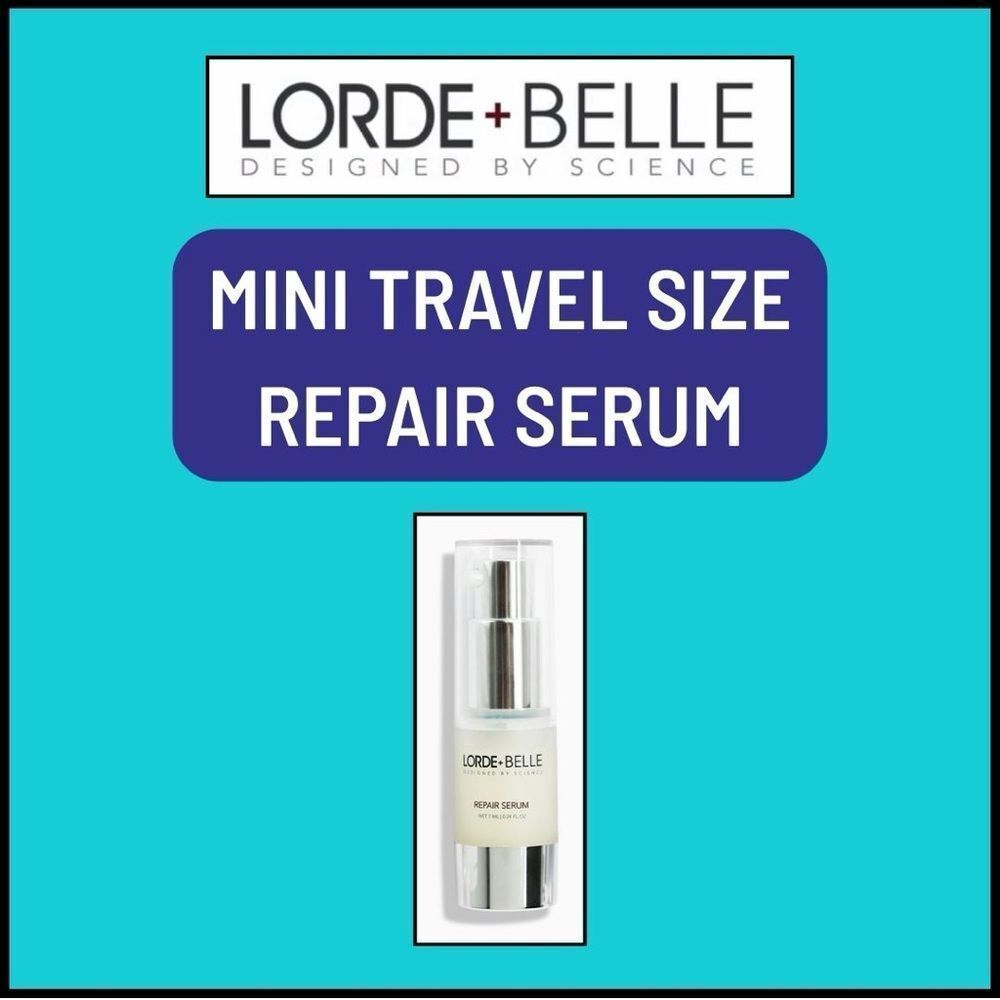NWOB Lorde + Belle MINI TRAVEL SIZE REPAIR SERUM - Use with Boosters - MSRP $50!